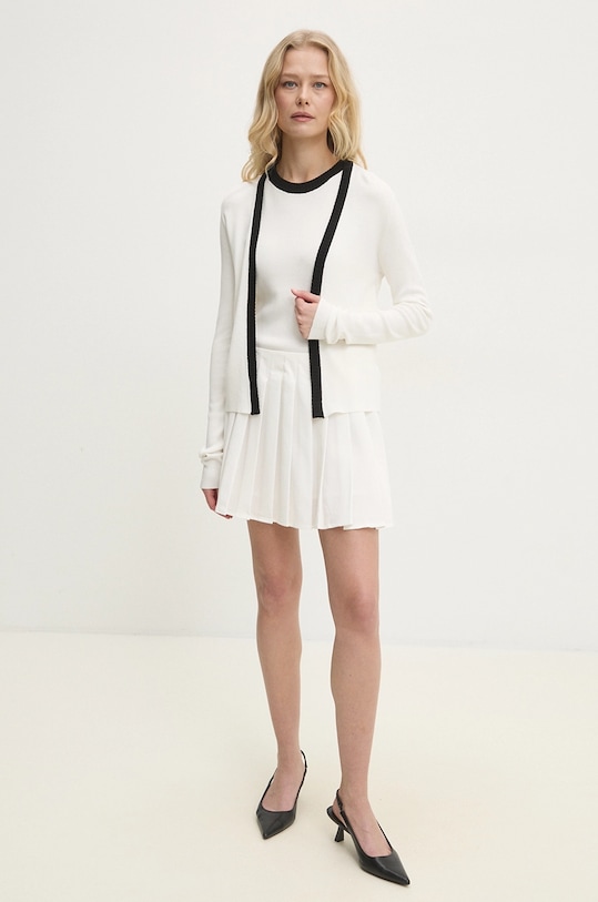 Answear.LAB spódnica MR21358.601.hlk biały WW25