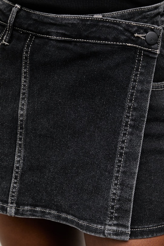 Answear.LAB szorty jeansowe rd2815.3.FKK czarny