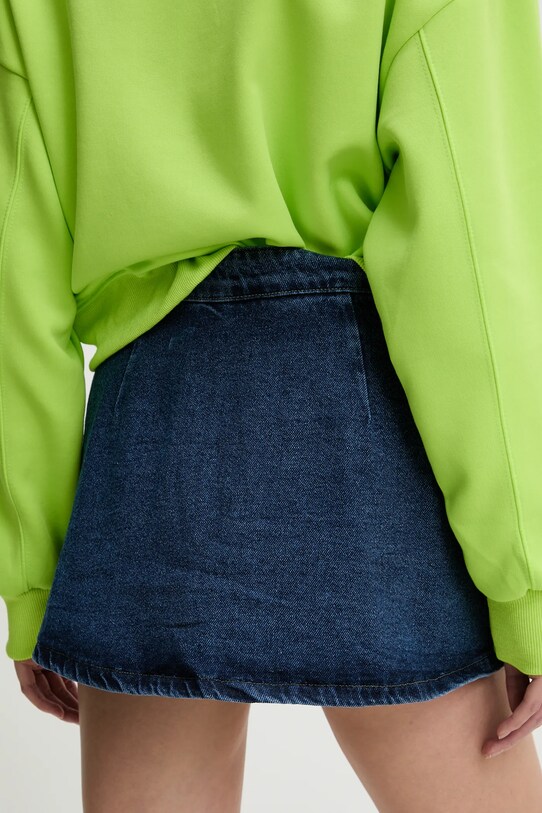Îmbrăcăminte Answear Lab fustă și pantaloni denim 70001.TWK albastru