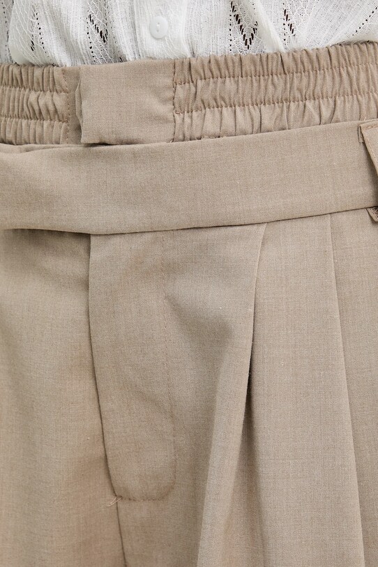 Answear Lab pantaloni scurti bej L9027.hos