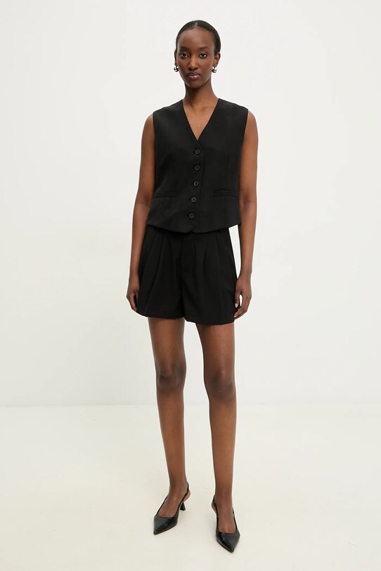 Answear Lab pantaloni scurti L9027.hos negru WW25
