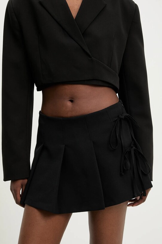 Answear Lab fustă uni negru LD2245.hos