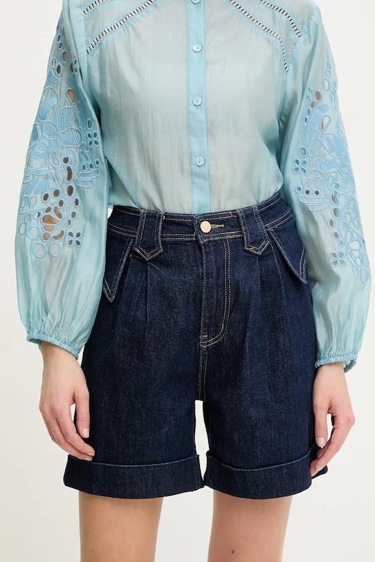 Джинсові шорти Answear.LAB джинс темно-синій KS2109.PWK