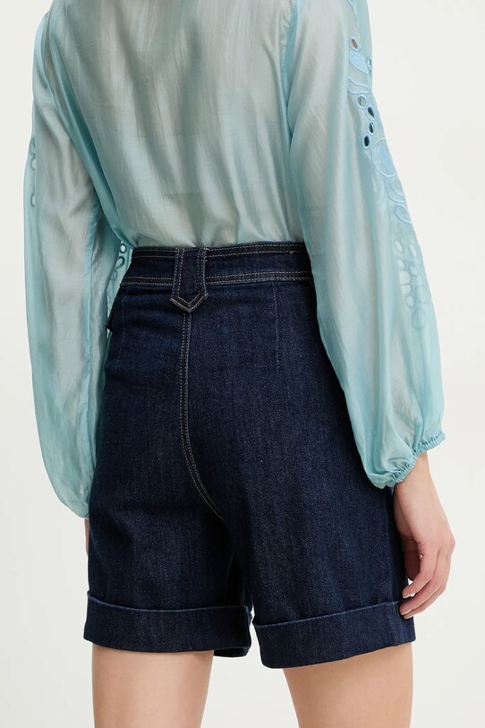 Îmbrăcăminte Answear Lab pantaloni scurti jeans KS2109.PWK bleumarin