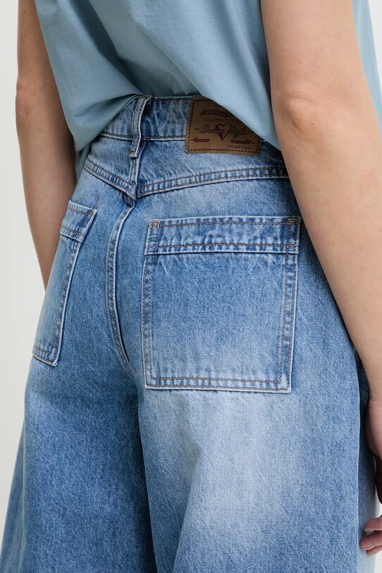 Answear Lab pantaloni scurti jeans 31806.ios albastru