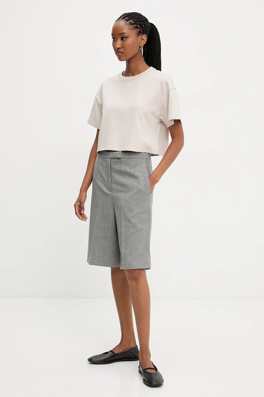 Answear Lab pantaloni scurti B9840.flk gri WW25