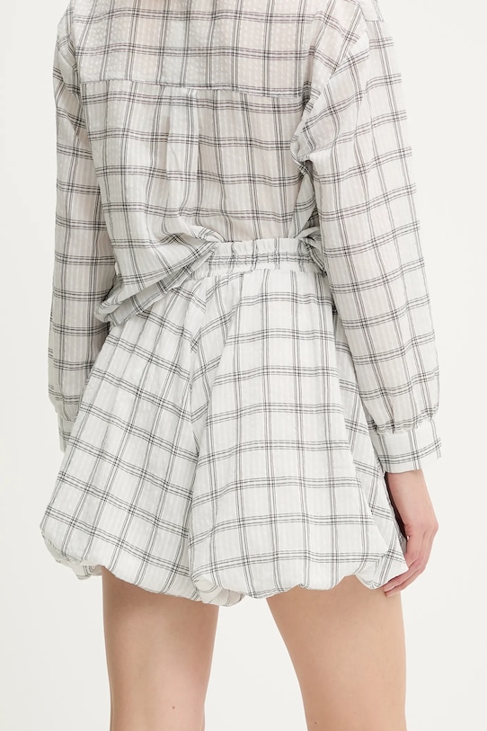 Îmbrăcăminte Answear Lab pantaloni scurti 7.tos alb