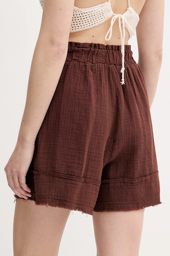 Îmbrăcăminte Answear Lab pantaloni scurti NB25.1005.tos maro