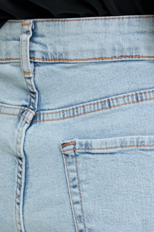 Answear.LAB szorty jeansowe 424.tos niebieski