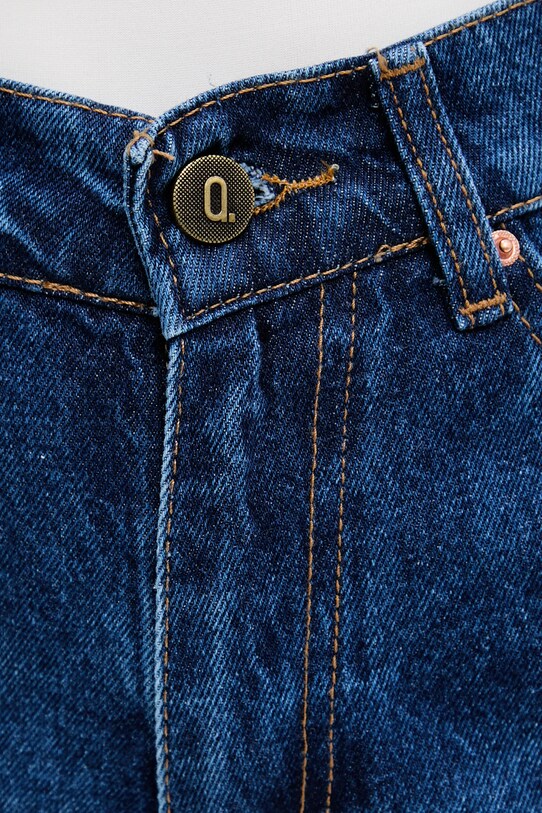 Answear.LAB szorty jeansowe granatowy 424.tos