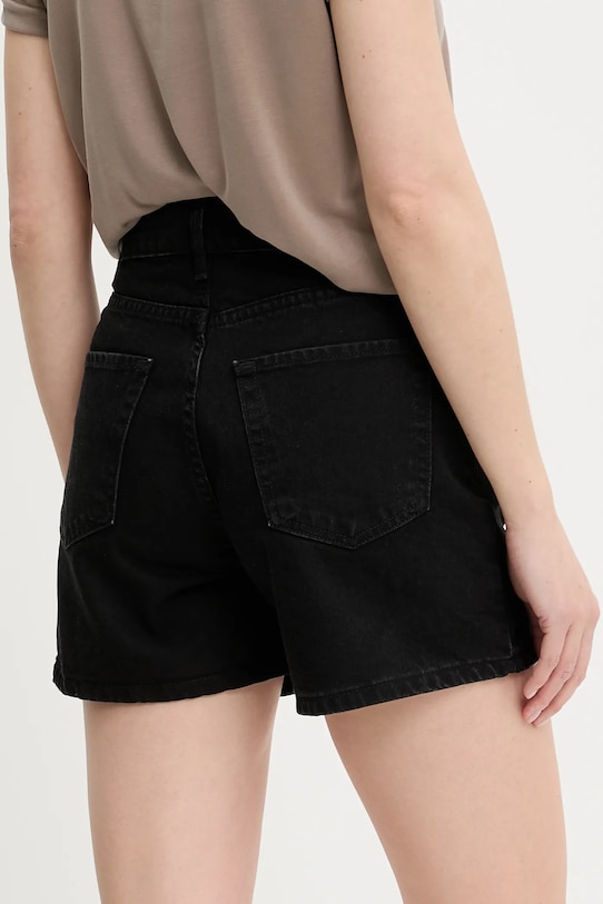 Îmbrăcăminte Answear Lab pantaloni scurti jeans 424.tos negru