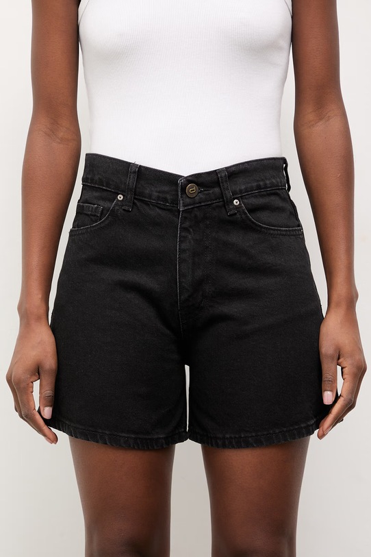 Džínové šortky Answear.LAB černá 424.tos