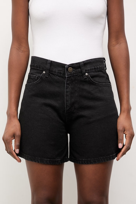 Džínové šortky Answear.LAB černá 424.tos