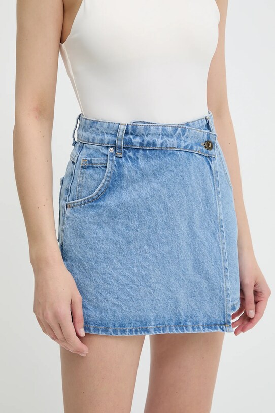 Answear Lab szorty jeansowe niebieski 8017.tos