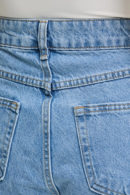 Answear.LAB szorty jeansowe 8017.tos niebieski