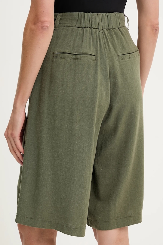 Oblečení Lněné kraťasy Answear.LAB BS3058.tos zelená