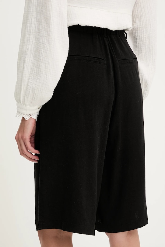 Oblečení Lněné kraťasy Answear.LAB BS3058.tos černá