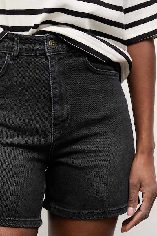 Answear Lab pantaloni scurti jeans negru BS305903.tos