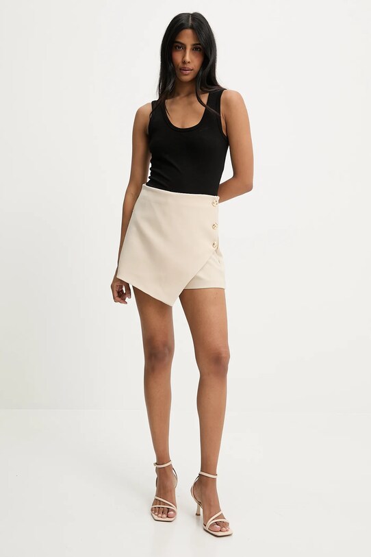 Answear Lab fustă pantaloni 15671.fh bej WW25