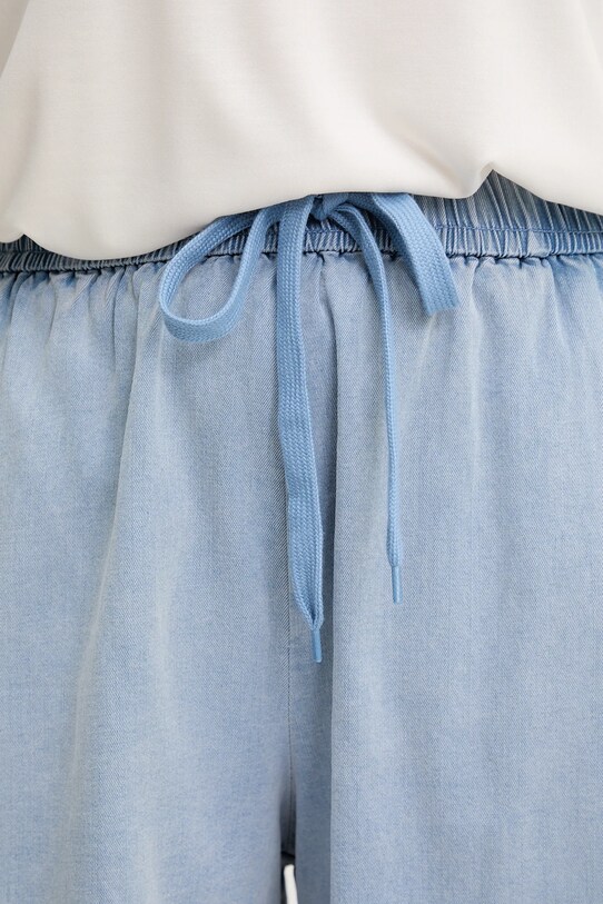 Answear Lab pantaloni scurti albastru 4020.ios