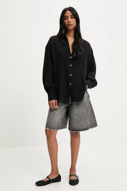 Answear.LAB szorty jeansowe f31881.iak szary WW25