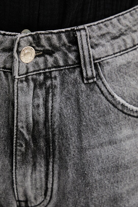 Answear.LAB szorty jeansowe szary f31881.iak