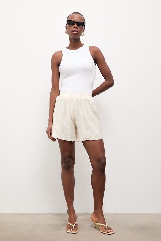 Answear.LAB rövidnadrág 93235.iak bézs WW25