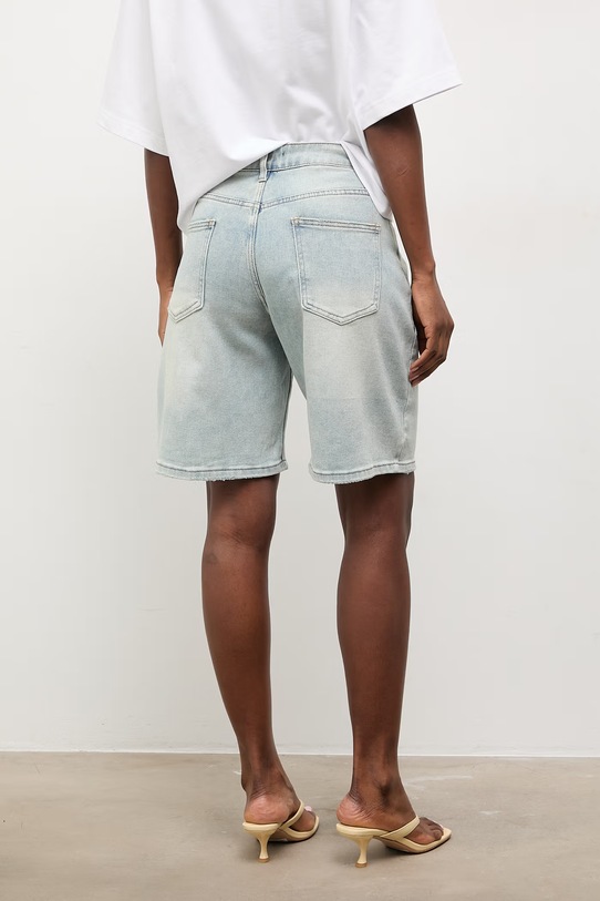 Odzież Answear.LAB szorty jeansowe KP282.2.hos niebieski