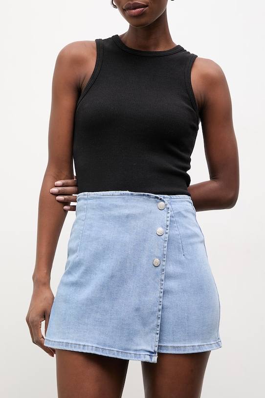 Odzież Answear.LAB spódnicospodnie jeansowe A315.hos niebieski