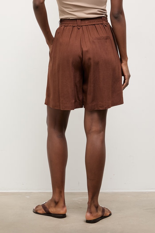 Oblečenie Ľanové šortky Answear.LAB LD2700.hak hnedá