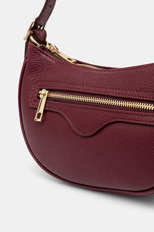 Doplnky Kožená kabelka Answear.LAB 1074.ilk burgundské