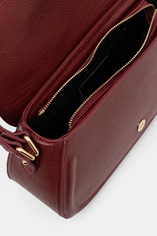 Answear.LAB torebka skórzana 872.ilk bordowy