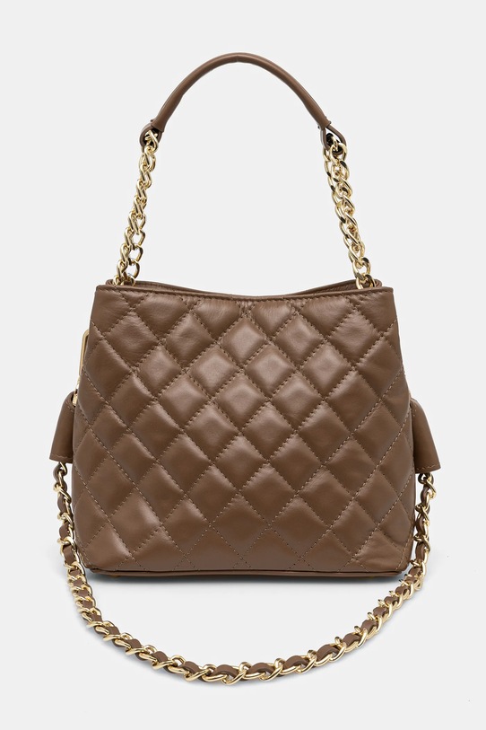 Doplnky Kožená kabelka Answear.LAB 866.ilk béžová