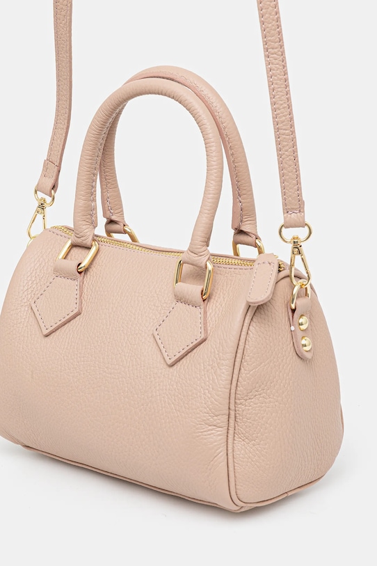 Akcesoria Answear.LAB torebka skórzana 841.ilk różowy