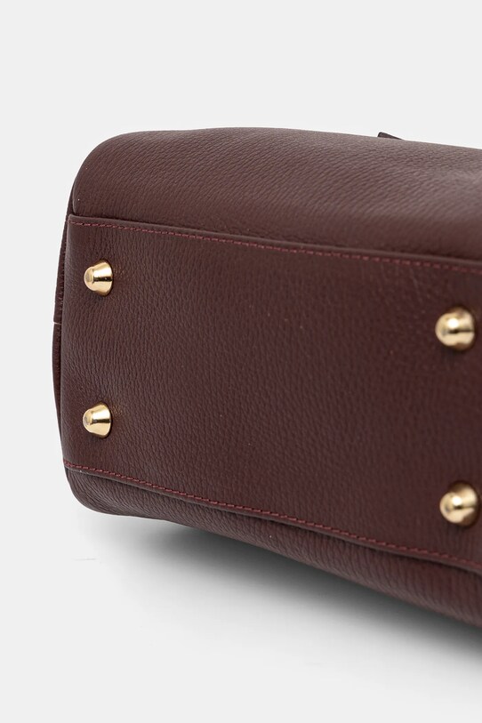 Answear Lab borsa a mano in pelle granata 841.ilk