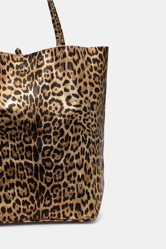 Akcesoria Answear Lab torebka skórzana 4452.fms brązowy