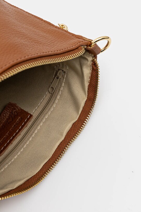 Kožna torba Answear.LAB 191200.HWK smeđa