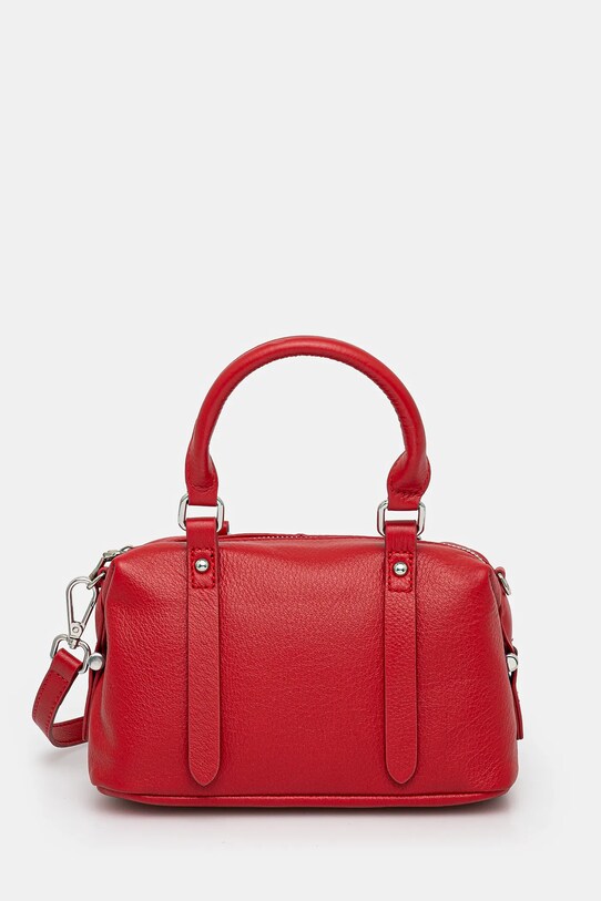 Kožená kabelka Answear.LAB přírodní kůže červená 1185.CMS