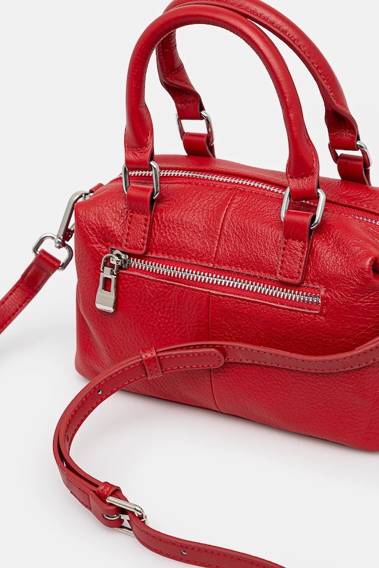 Doplňky Kožená kabelka Answear.LAB 1185.CMS červená