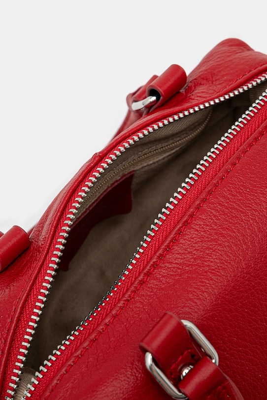 Kožená kabelka Answear.LAB červená 1185.CMS