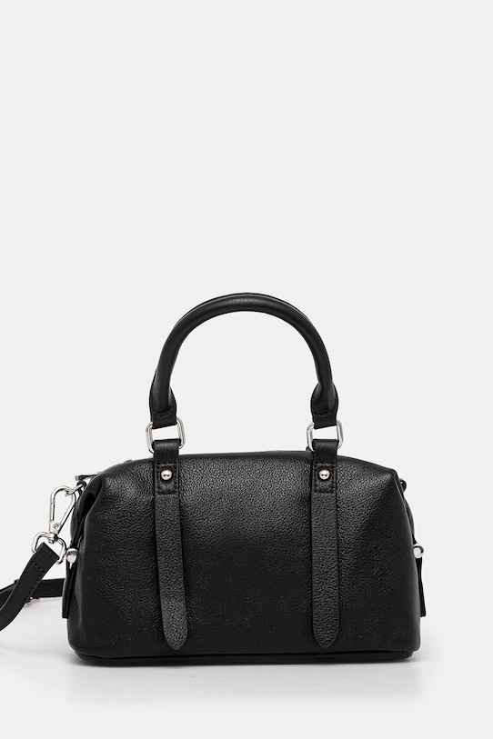 Answear Lab poseta de piele uni negru 1185.CMS