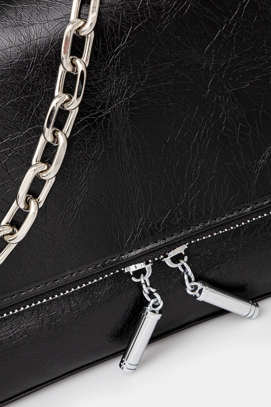 Δερμάτινη τσάντα Answear.LAB μαύρο 1190.CMS