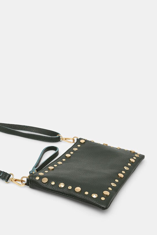 Шкіряна сумочка Answear.LAB 1061.hms зелений WW25