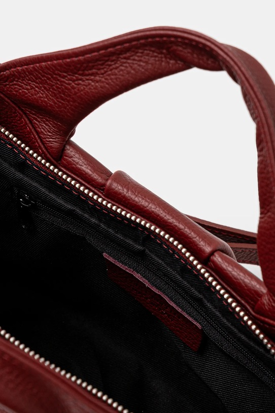 Answear Lab poseta de piele 1006.hMS burgundia