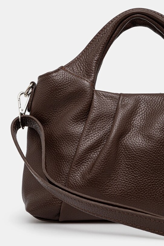 Akcesoria Answear.LAB torebka skórzana 1006.hMS brązowy