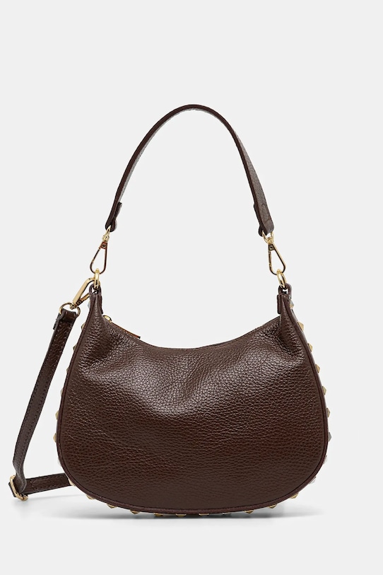 Кожаная сумочка Answear.LAB аппликация коричневый 986.hms