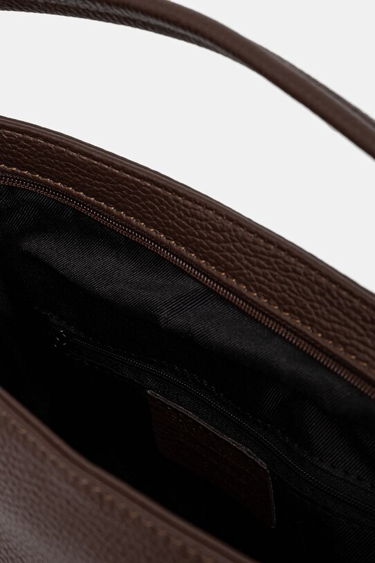 Kožená kabelka Answear.LAB 1039.hms hnedá