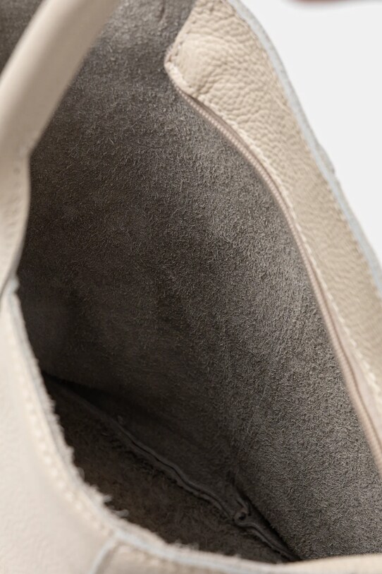 Δερμάτινη τσάντα Answear.LAB 100400.hms μπεζ