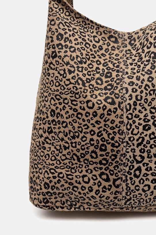 Akcesoria Answear.LAB torebka zamszowa 103.1.hms beżowy