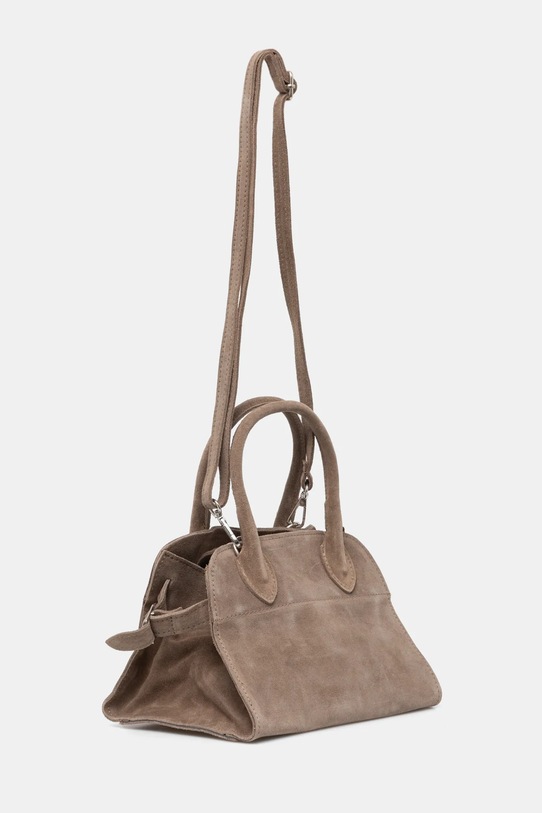 Answear.LAB torebka zamszowa 1080.ios beżowy WW25